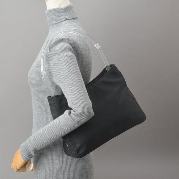 Prada One Shoulder Bag Nylon Black - Picture 5 of 10